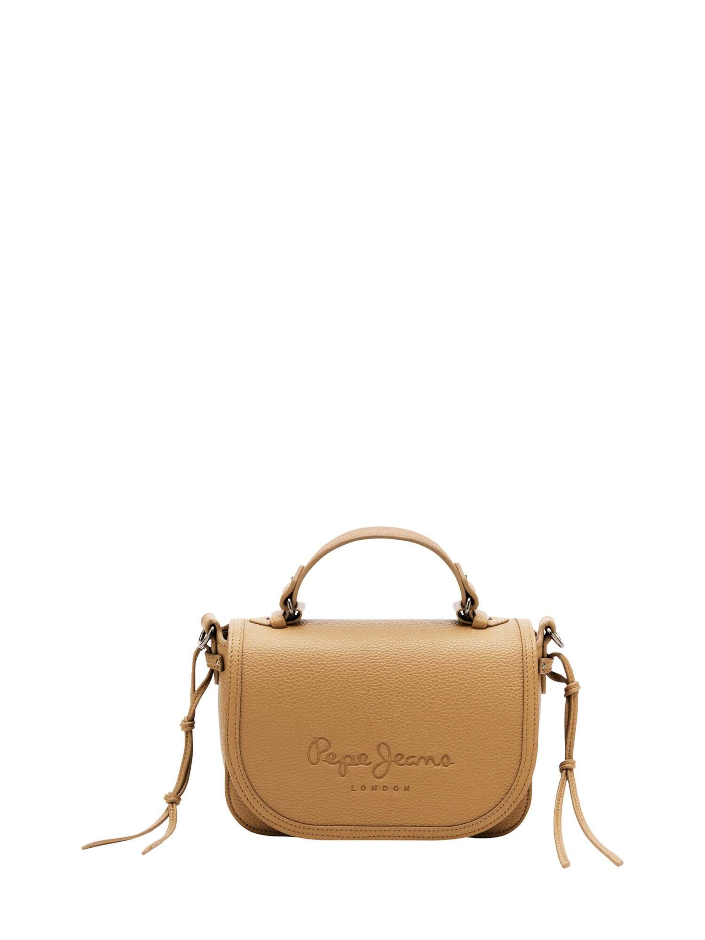 Sacs à main ' ROSALIE KEY ' Pepe Jeans en beige : devant