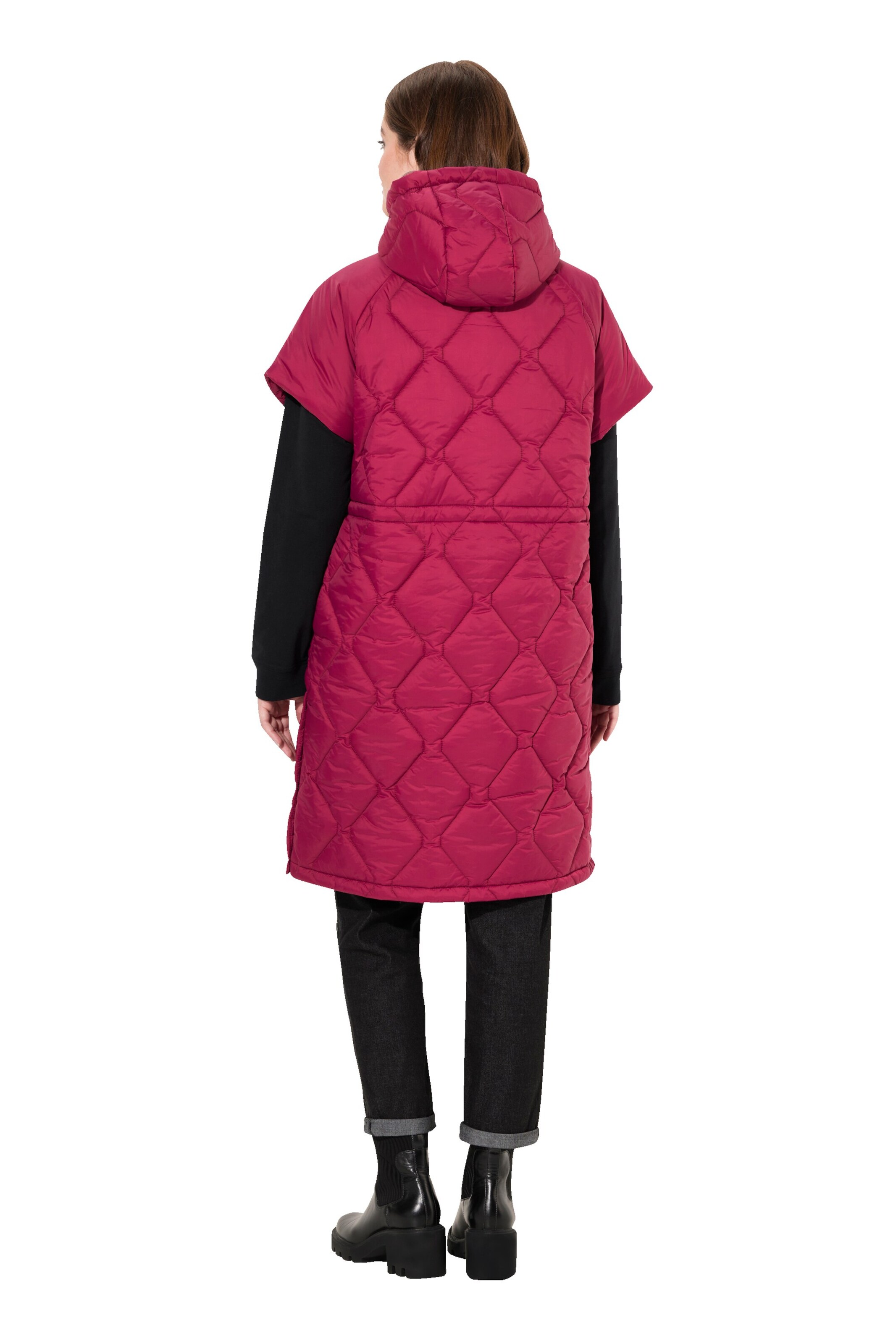 Ulla Popken Weste in Pink