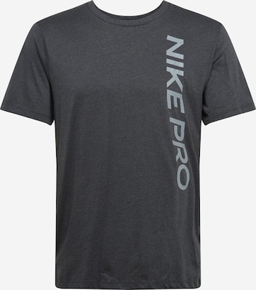 Coupe regular T-Shirt fonctionnel NIKE en noir : devant