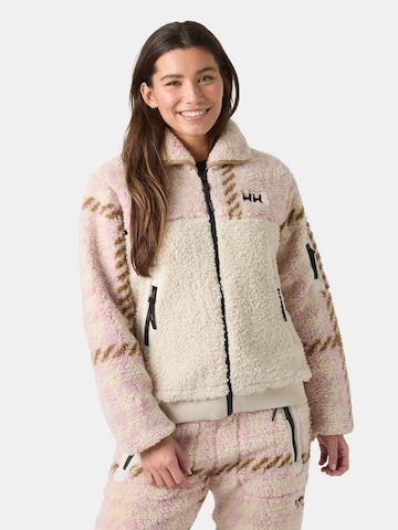 HELLY HANSEN Functionele fleece jas 'MOONLIT' in Roze: voorkant