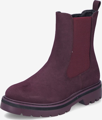 Bottines Rieker en rouge : devant