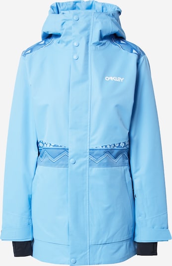 OAKLEY Veste outdoor 'Ollie' en bleu / bleu clair / blanc, Vue avec produit