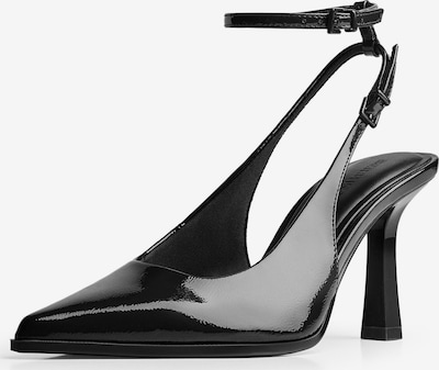 Bershka Slingback Pumps in Black, Item view