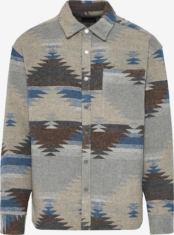 pilka Funky Buddha Demisezoninė striukė: priekis