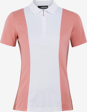 T-shirt fonctionnel 'Evelina' J.Lindeberg en rose : devant