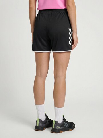 Regular Pantalon de sport Hummel en noir
