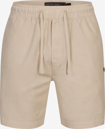 Regular Pantalon ' Margera ' INDICODE JEANS en beige : devant