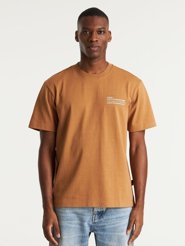 CHASIN' Shirt 'Xpose' in Brown: front