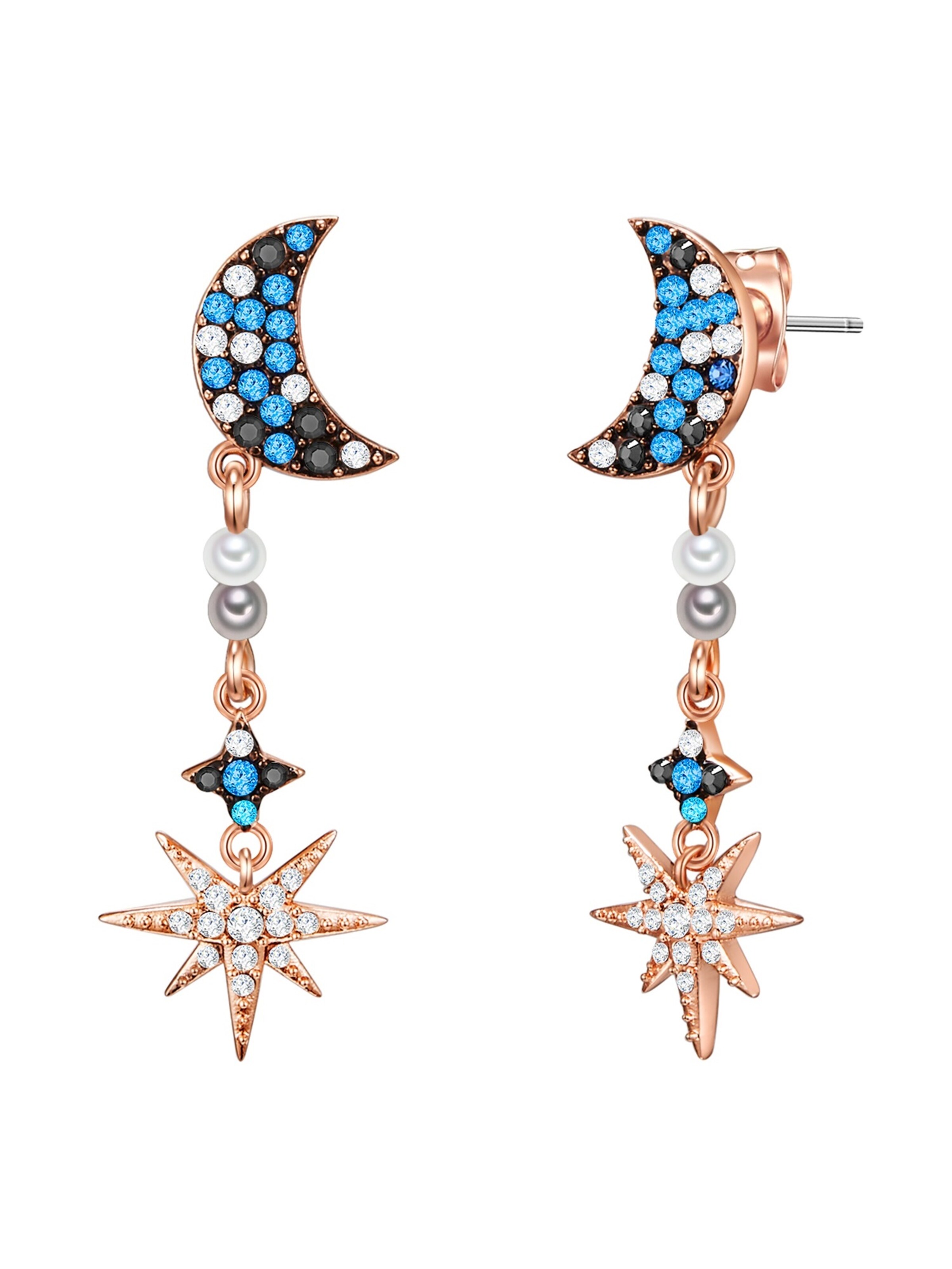 Lulu & Jane Oorbellen in Goud: voorkant