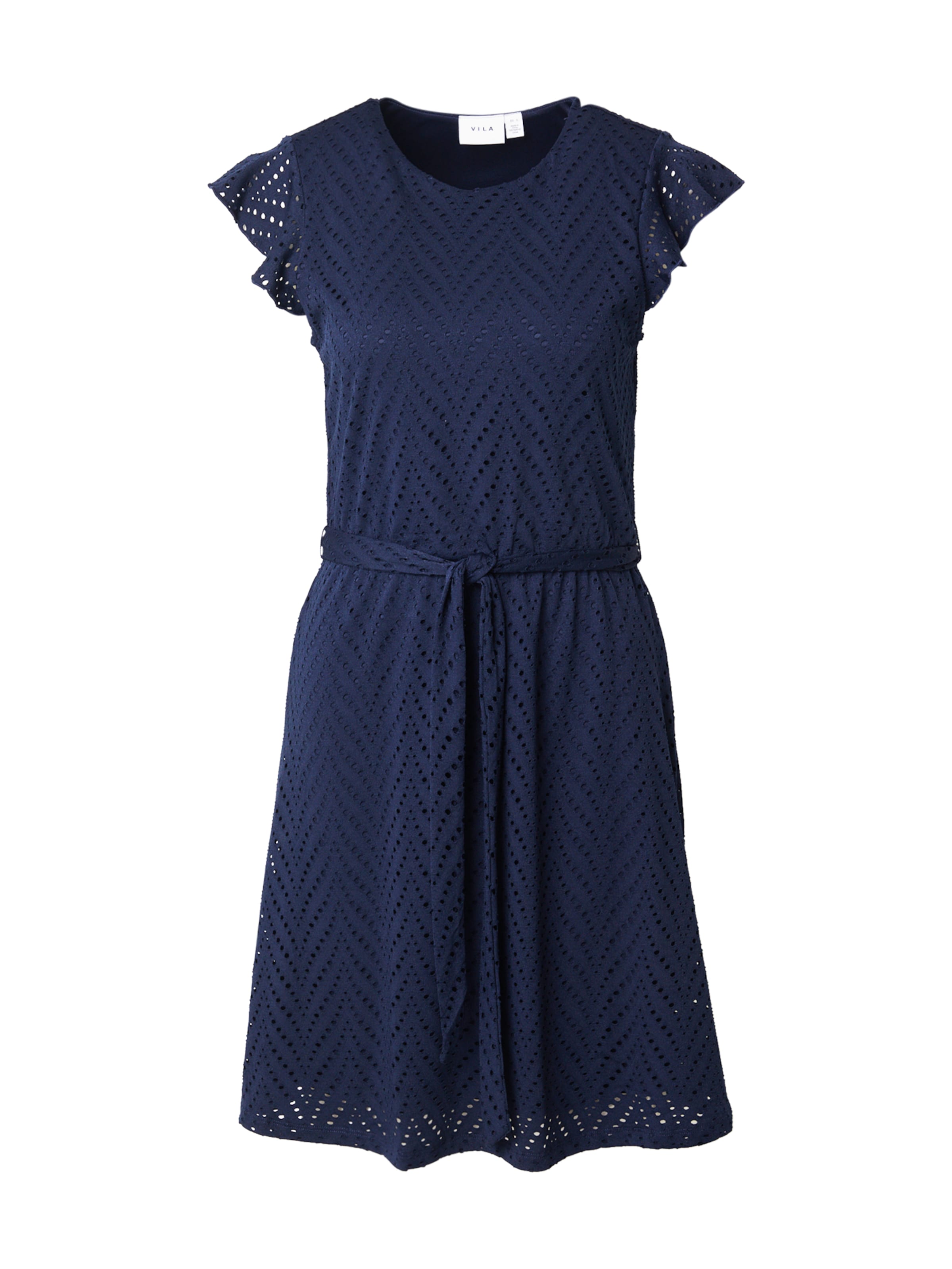 VILA Kleid 'VIDelaia' in Blau: Vorderseite