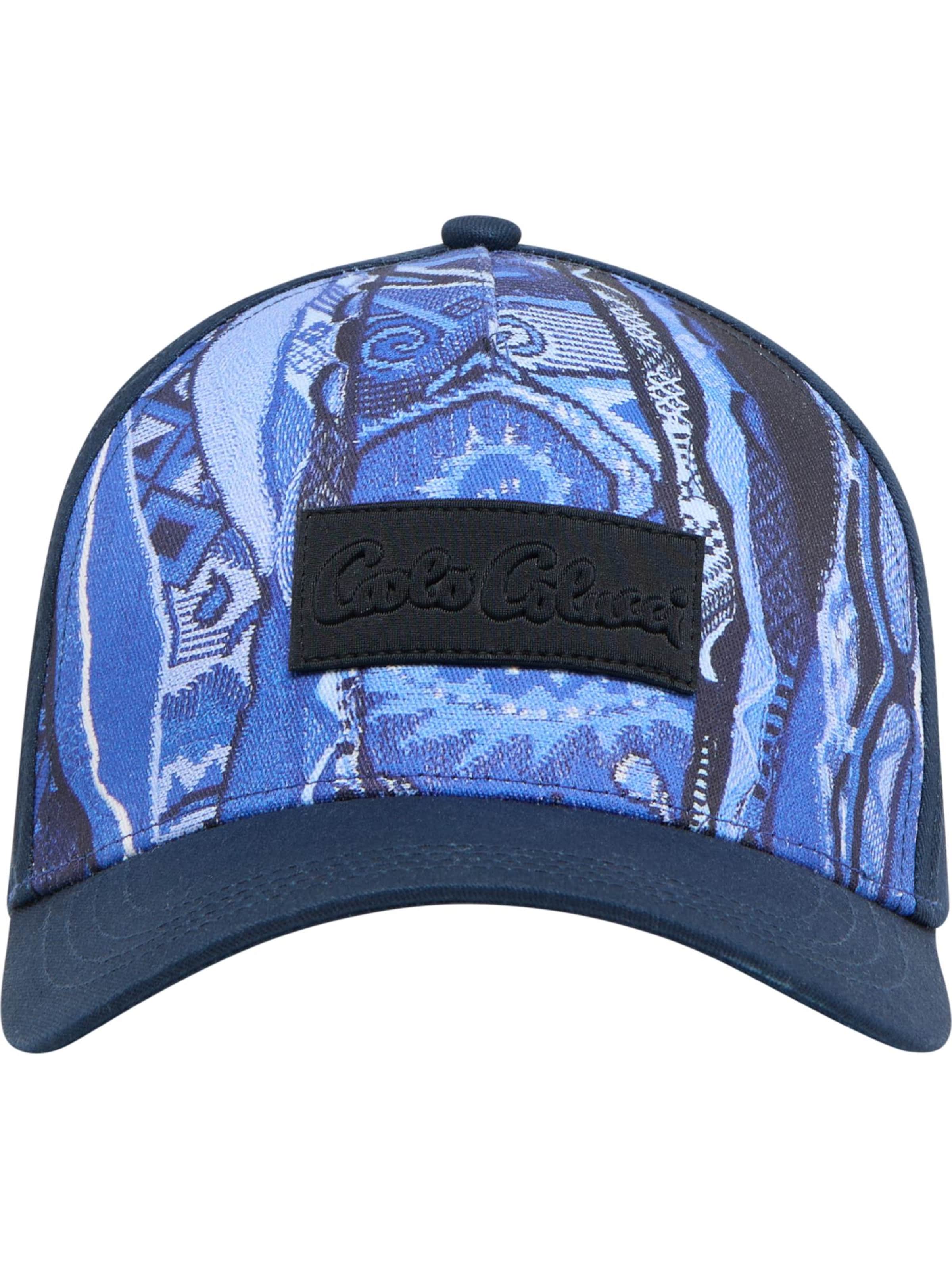 Carlo Colucci Cap 'Deanesi' in Blue: front