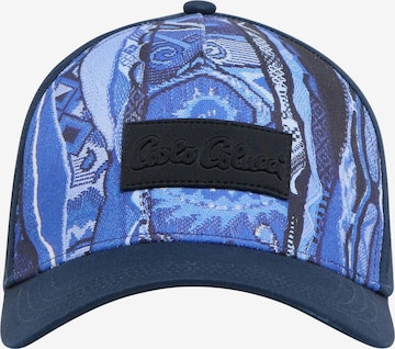 Casquette 'Deanesi' Carlo Colucci en bleu : devant