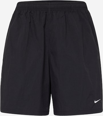 Nike Sportswear Normalny krój Spodnie 'Solo Swoosh' w kolorze czarny: przód