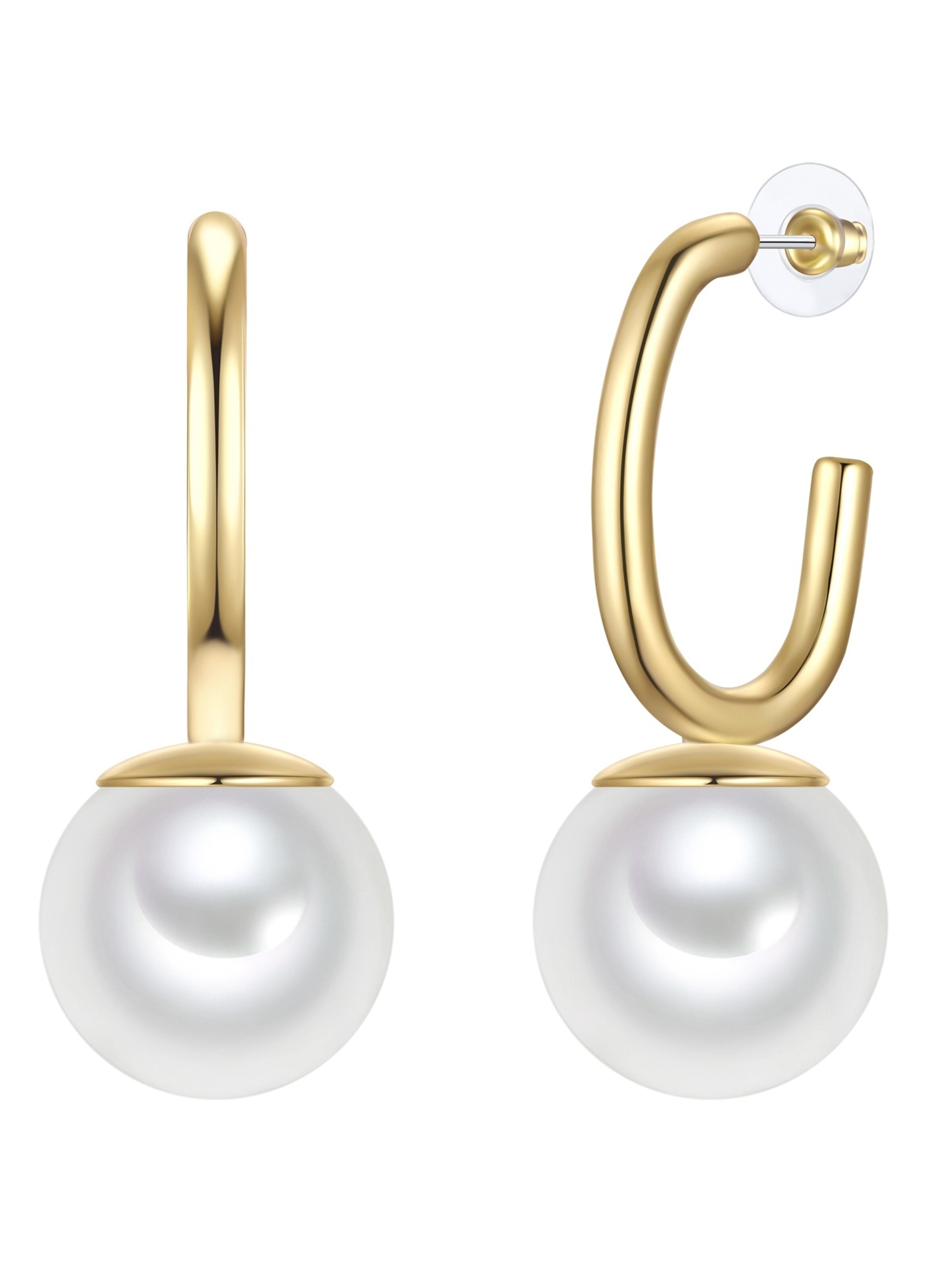 Yokoamii - Pendientes en oro: frente