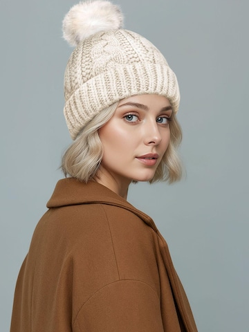 Neverless Beanie '1980' in Beige