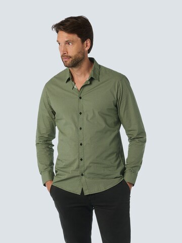No Excess Regular fit Button Up Shirt in Green: front