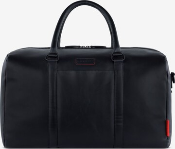 Borsa weekend 'Clark' di bugatti in nero: frontale