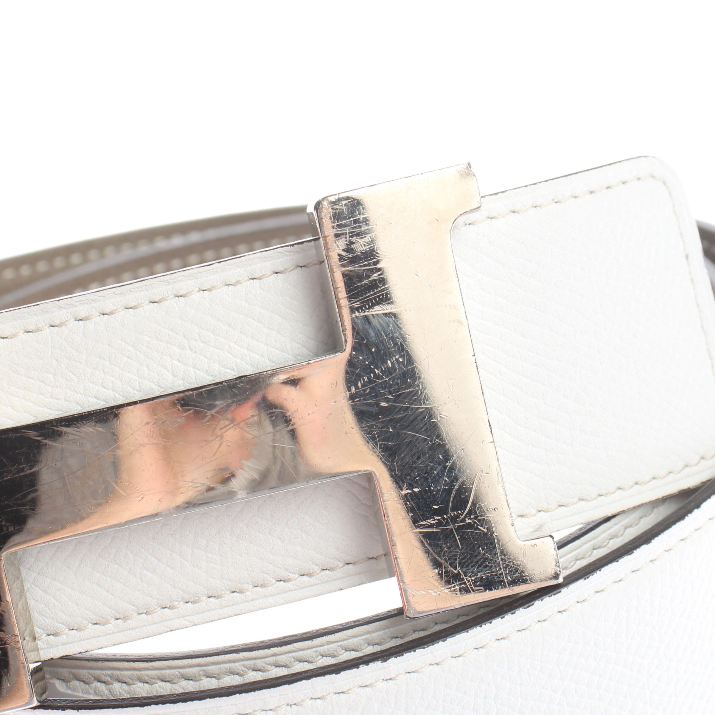 HERMÈS Belt in L in Brown