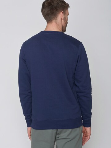 GREENBOMB Sweatshirt 'Bike Jack' in Blue