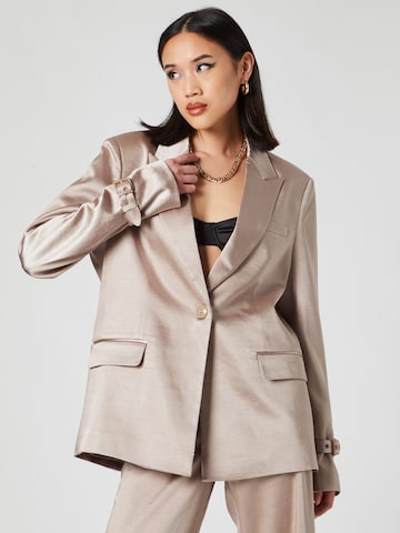 Hoermanseder Blazer 'Dalia' (GRS) in Beige: Vorderseite
