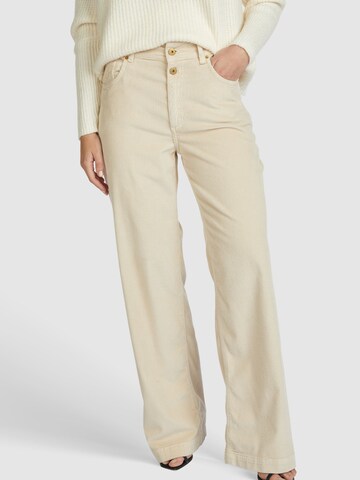 MARC AUREL Loose fit Pants in Beige: front