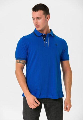 Jimmy Sanders Poloshirt in Blau: predná strana