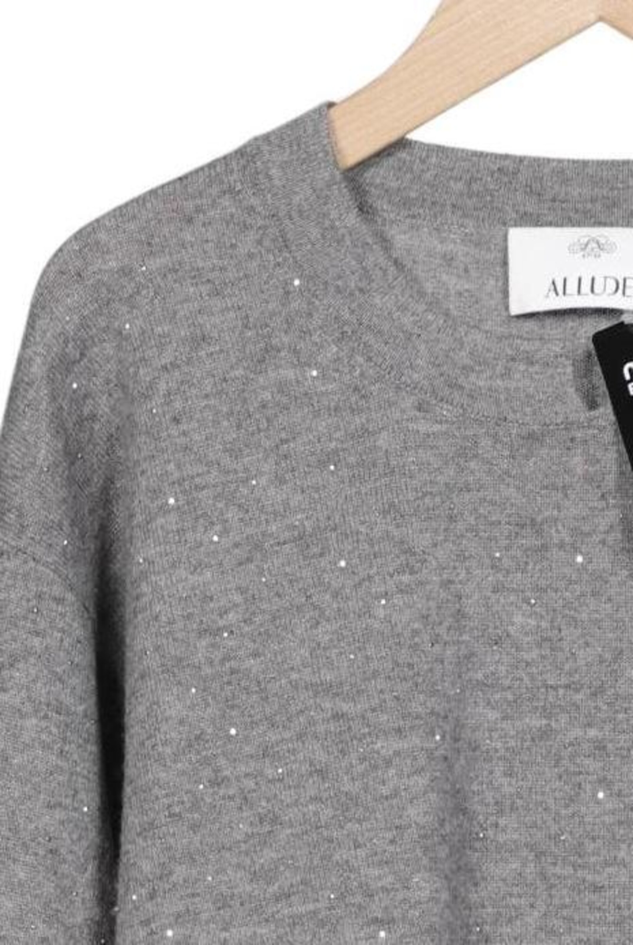 Allude Sweater & Cardigan in M in Grey