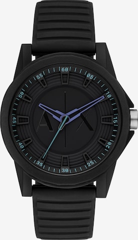 ARMANI EXCHANGE Analog Watch in Black: front