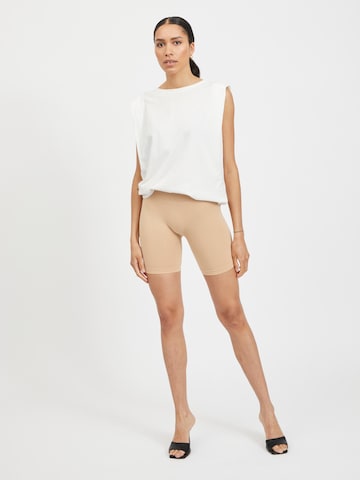 Skinny Leggings VILA en beige