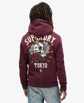 Superdry Sweatshirt in Rood