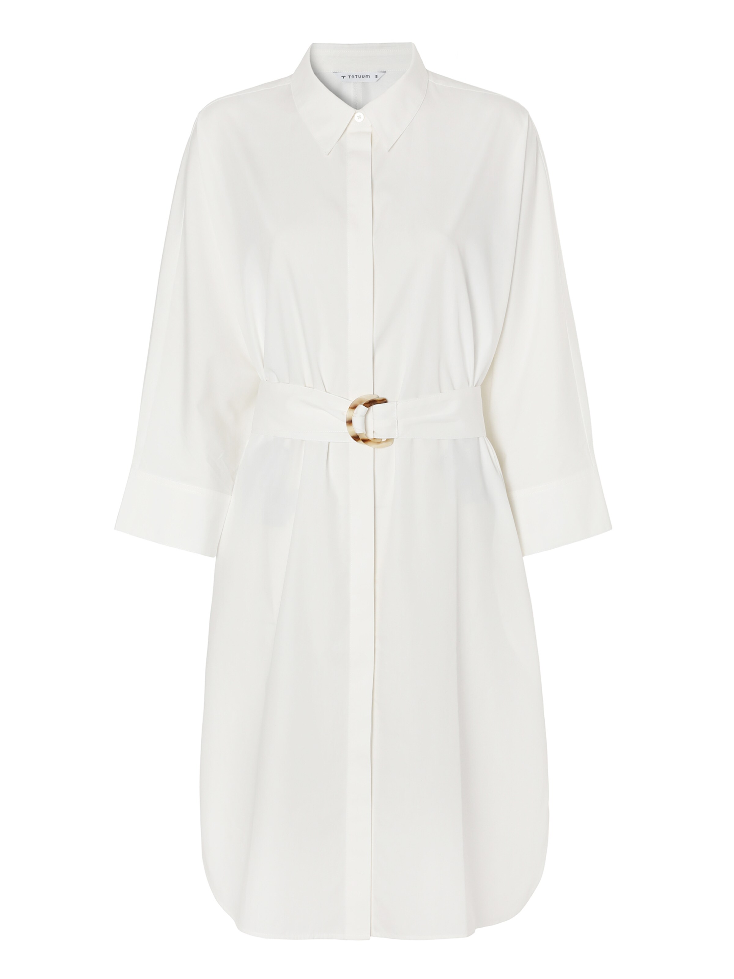 TATUUM Damengewebekleid ALTEA in Weiß: Vorderseite
