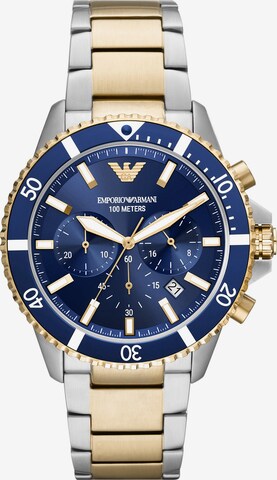 Emporio Armani Analoog horloge in Goud: voorkant