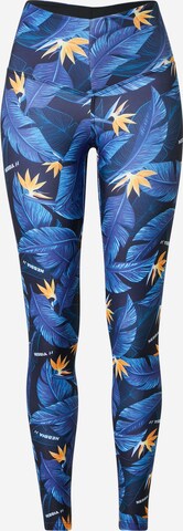 NEBBIA Sportovní kalhoty – modrá: přední strana