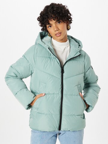 ONLY Winter Jacket 'Amanda' in Green: front