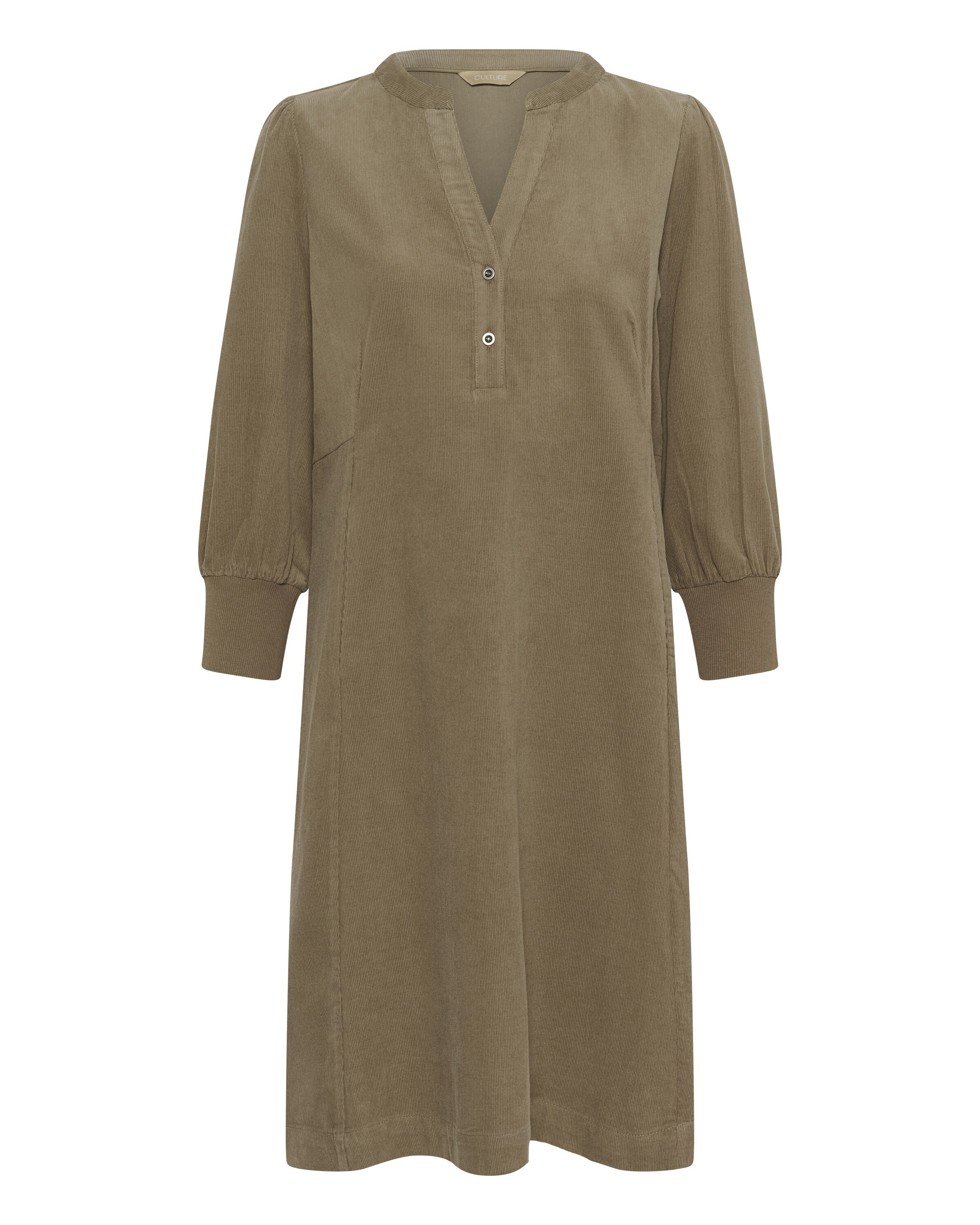 CULTURE Blousejurk 'Rhaena' in Beige: voorkant