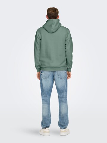 Only & Sons - Ajuste regular Sudadera 'ONSCeres' en verde