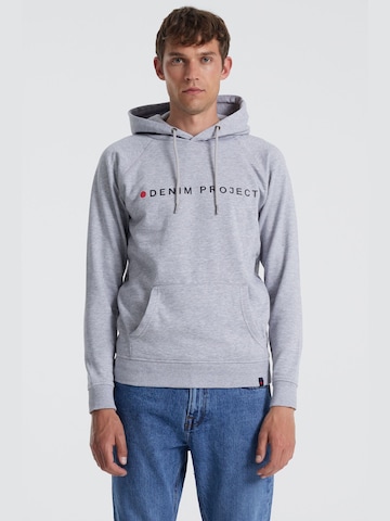 Denim Project Regular Fit Sweatshirt in Grau: predná strana