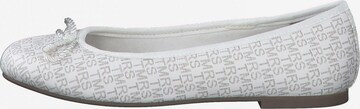 TAMARIS Ballet Flats in White