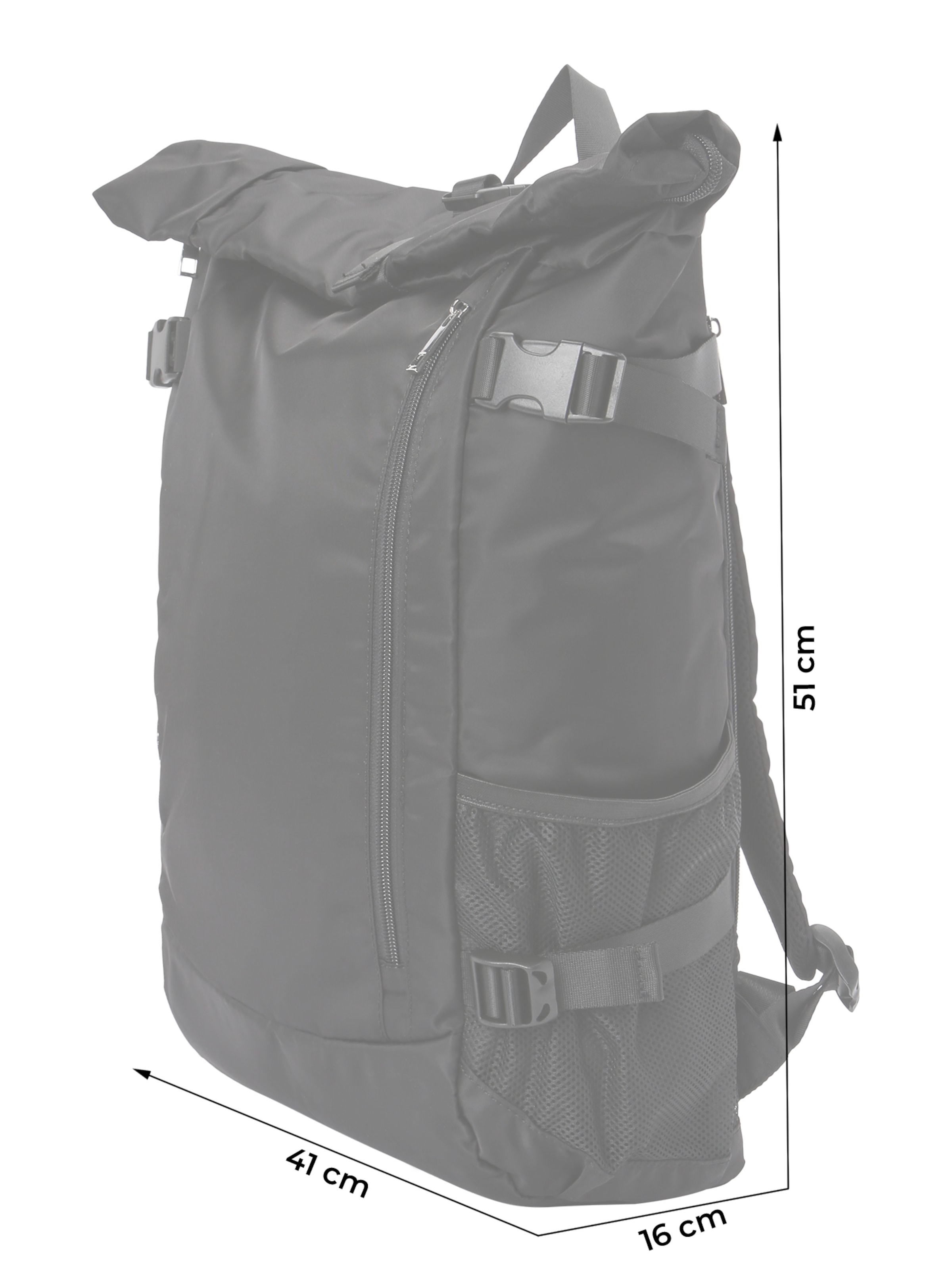 ABOUT YOU Σακίδιο πλάτης σε μαύρο