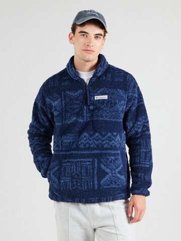 COLUMBIA Sports sweater 'Rugged Ridge' in Blue: front