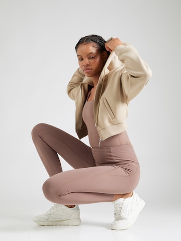 Girlfriend Collective Skinny Sports trousers in Brown