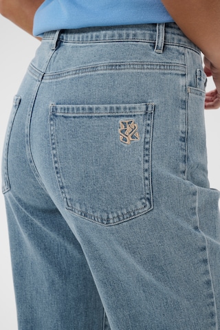 SAINT TROPEZ Regular Jeans 'PolinaSZ' in Blau
