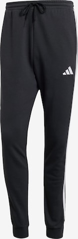 ADIDAS SPORTSWEARTapered Hlače 'Essential' - crna boja: prednji dio