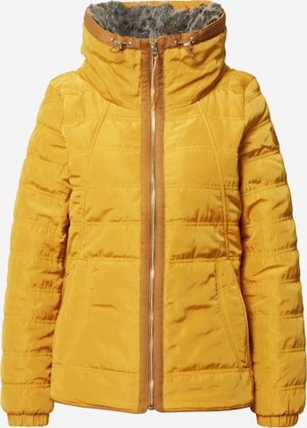 Veste d’hiver QS en jaune : devant