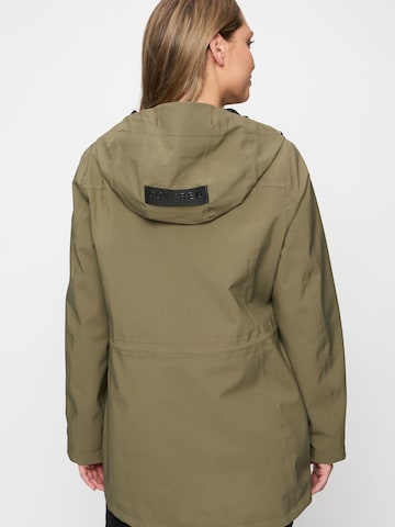 Covered Weatherproof jacket in Green