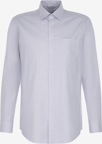 Coupe regular Chemise business SEIDENSTICKER en bleu : devant