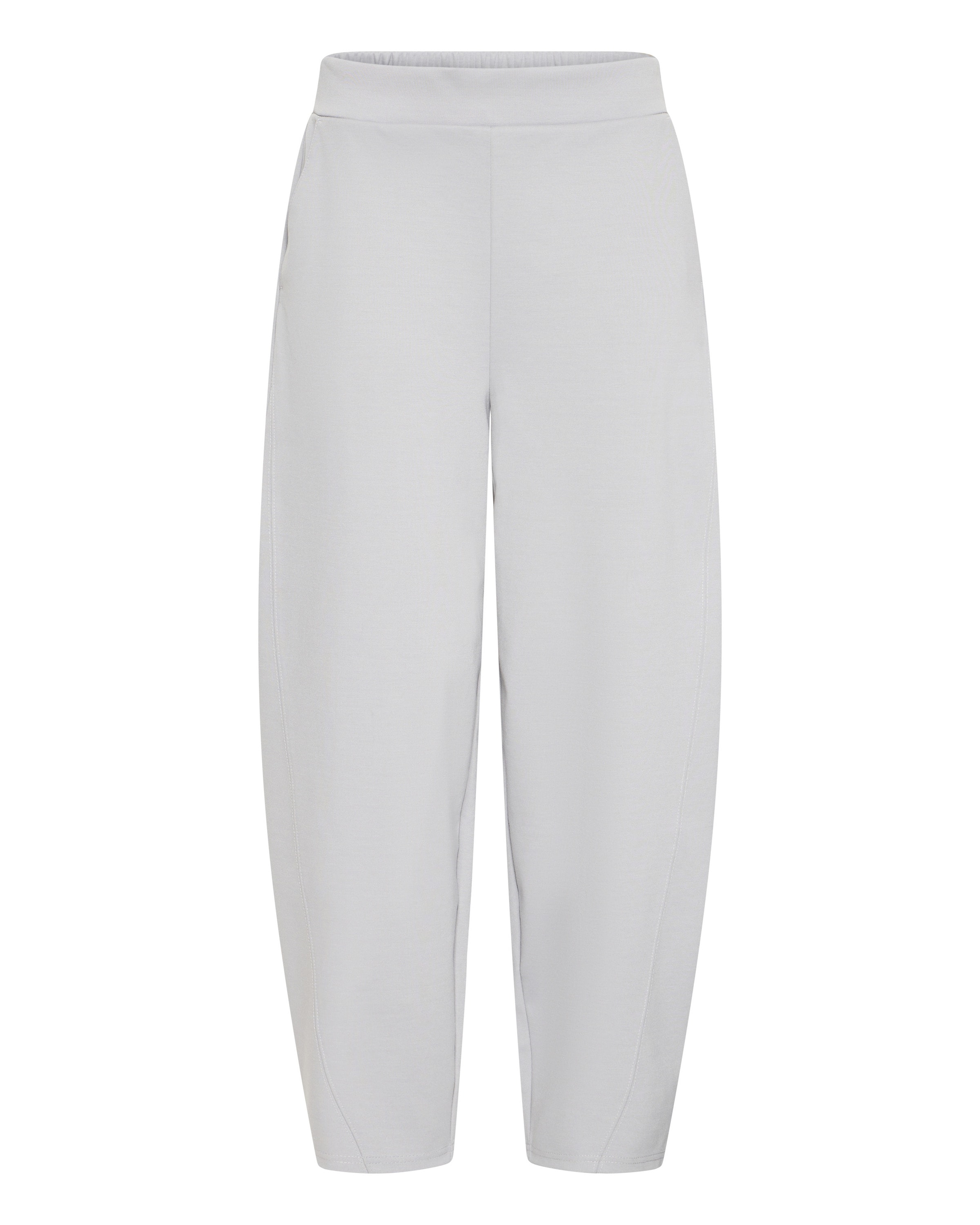 ICHI Barrel Hose in Grau: Vorderseite