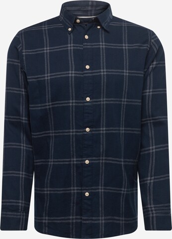 SELECTED HOMME Button Up Shirt in Blue: front