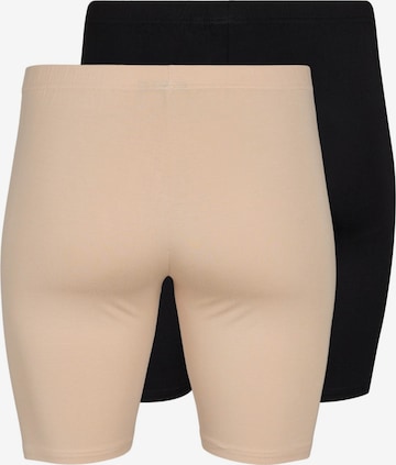 Zizzi Skinny Broek in Beige