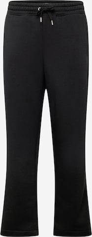 TOPMAN Regular Broek in Zwart: voorkant